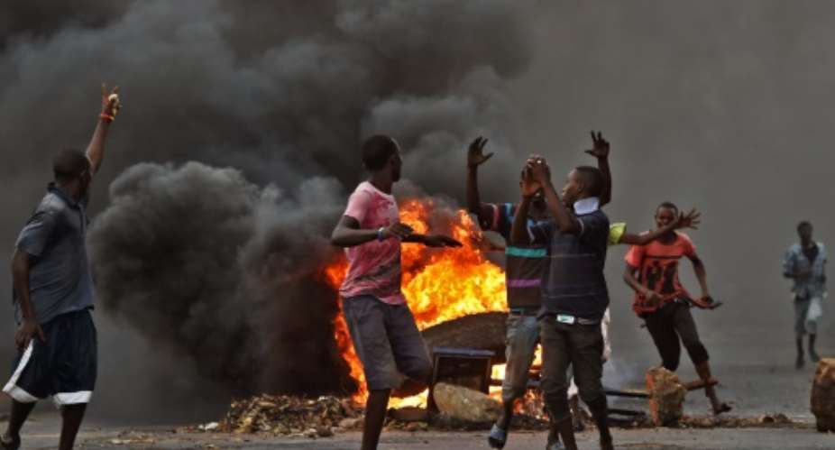 Hundreds have been killed and a quarter of a million people have fled Burundi in the unrest sparked by President Pierre Nkurunziza's bid for a third term.  By Carl de Souza AFPFile