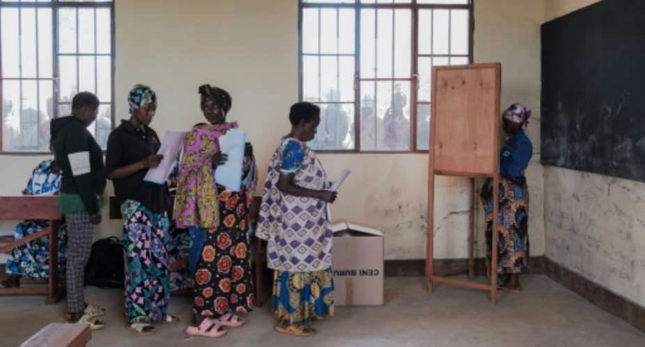Burundi voted in parliamentary elections last week.  By Tchandrou NITANGA (AFP/File)