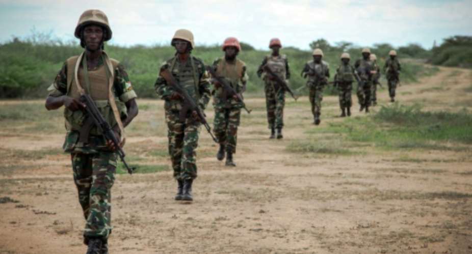 Burundian soldiers have clashed with gunmen in a northern region near Rwanda.  By Abdi Dakan African Union-United Nations Information Support TeamAFPFile
