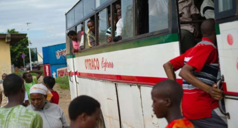 Buses to Burundi from neighbouring Rwanda used tobe full.  By Phil Moore AFPFile