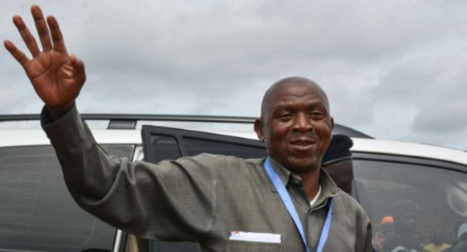 Burundi's National Freedom Council -- a new party formed by main opposition leader Agathon Rwasa pictured May 2018 -- said it was meant to inaugurate nine new offices in the capital.  By STR AFPFile