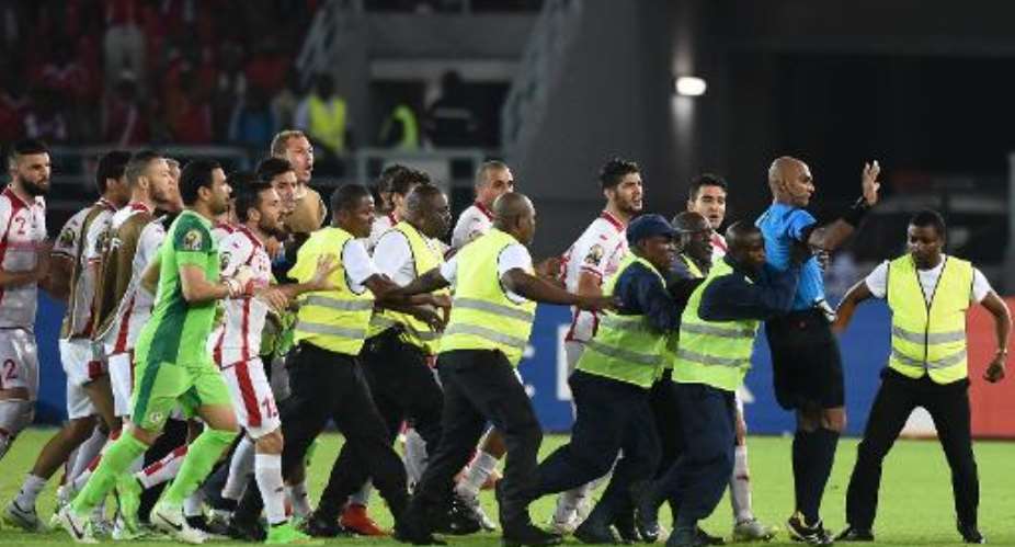 CAF ban ref, fine Tunisia after penalty drama