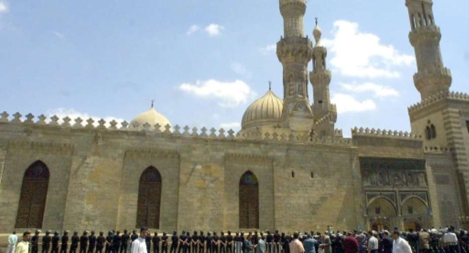 Cairo's historic al-Azhar is one of the world's leading Islamic seats of learning.  By MARWAN NAAMANI AFPFile
