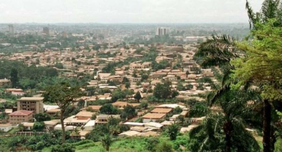 A general view of the capital of Cameroun, Yaounde.  By Jean-Philippe Ksiazek AFPFile