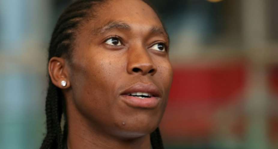 Caster Semenya has always been legally identified as female.  By Frederick FLORIN (AFP/File)