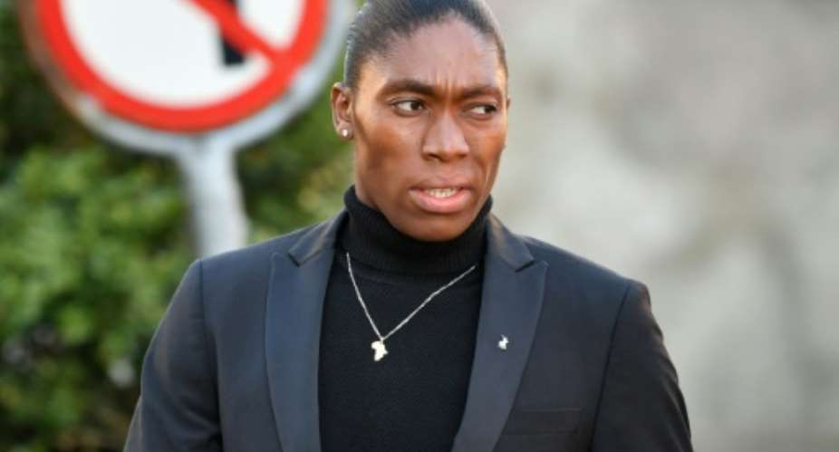 Caster Semenya lost her challenge against IAAF rules forcing female athletes to regulate their testosterone levels.  By Harold CUNNINGHAM AFPFile