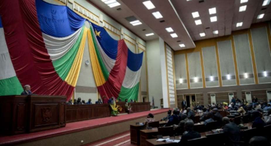 Central African Republic lawmakers were meeting to elect a new speaker to replace minority Muslim Alfred Yekatom, a former militia leader who is under UN sanctions.  By ALEXIS HUGUET AFPFile