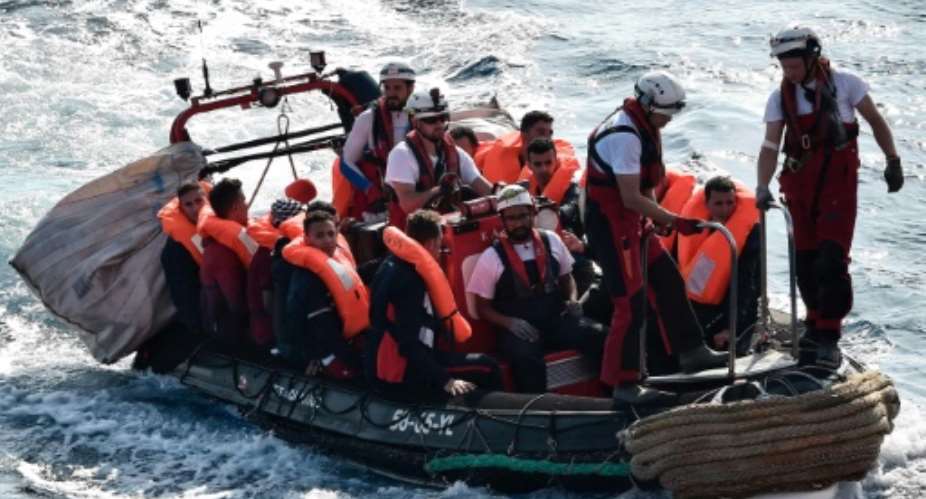 Charities have been chartering boats to rescue migrants who face very difficult conditions in Libya as they attempt to reach Europe.  By LOUISA GOULIAMAKI AFP