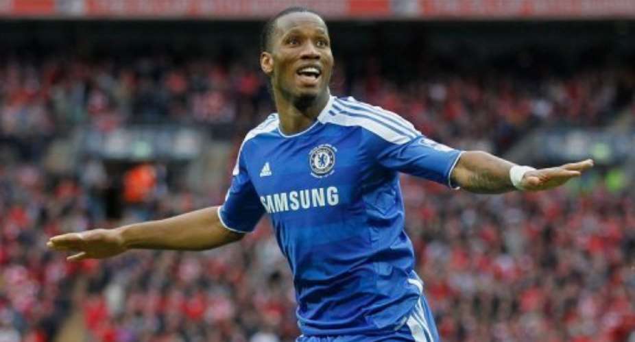 Drogba said he had signed a two and a half year contract with Shenhua.  By Ian Kington AFPFile