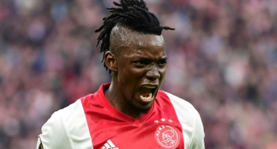 Chelsea's Bertrand Traore spent last season on loan at Europa League runners-up Ajax.  By Emmanuel DUNAND AFPFile