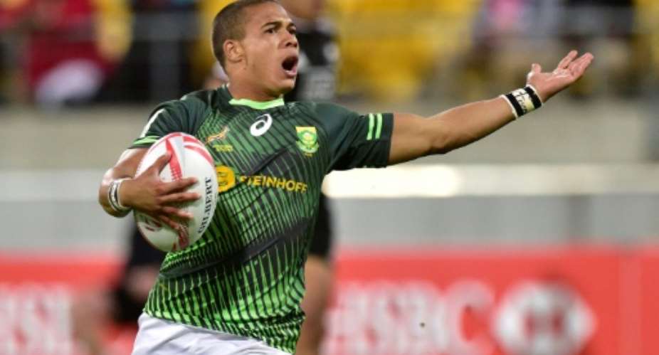 Cheslin Kolbe played for South Africa in the Sevens tournament at last year's Rio Olympics, winning a bronze medal.  By Marty Melville AFPFile
