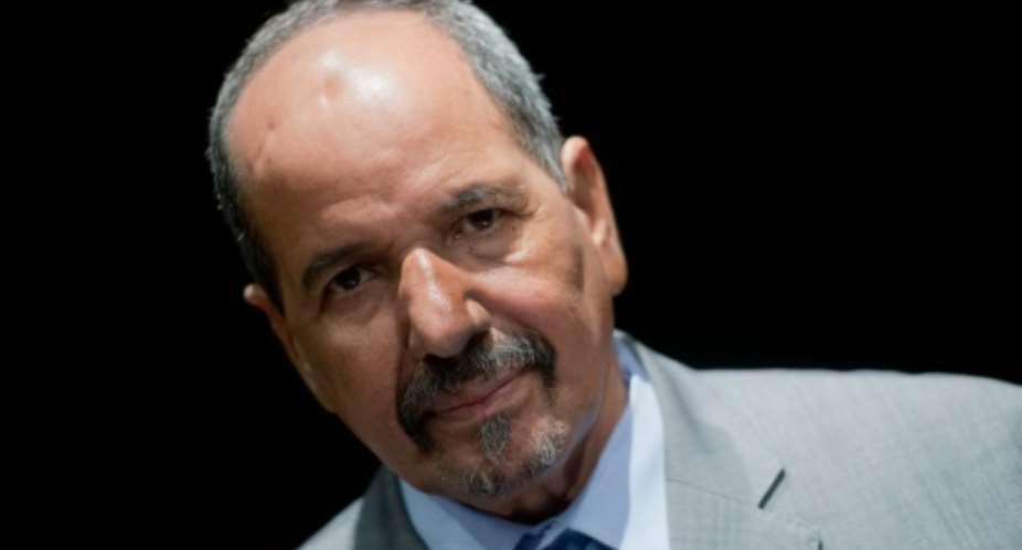 The body of Polisario Front secretary general Mohamed Abdelaziz, pictured in 2014, will be displayed in a camp for Sharaoui refugees south of the capital of Algeria.  By Pierre-Philippe Marcou AFPFile