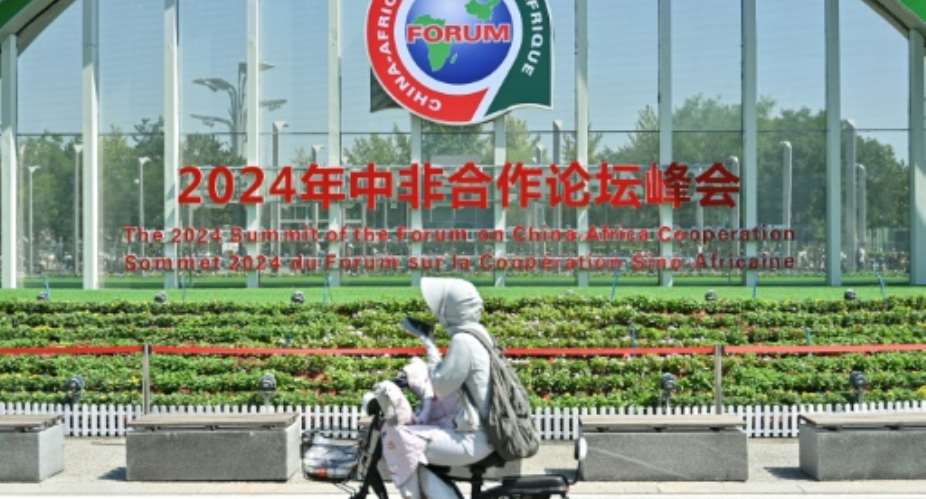China is the Africas largest trading partner.  By ADEK BERRY (AFP)