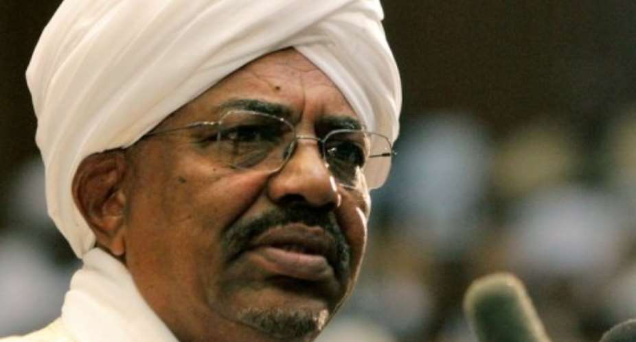 Omar al-Bashir.  By Ashraf Shazly (AFP/File)
