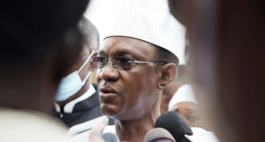 Choguel Kokalla Maiga has been a fixture of Malian politics for decades.  By ANNIE RISEMBERG (AFP/File)