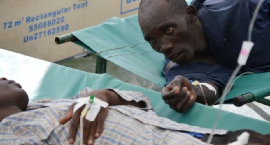 A total of 484 cholera cholera cases had been reported in South Sudan by the end of June following an outbreak in Juba.  By Samir Bol AFPFile