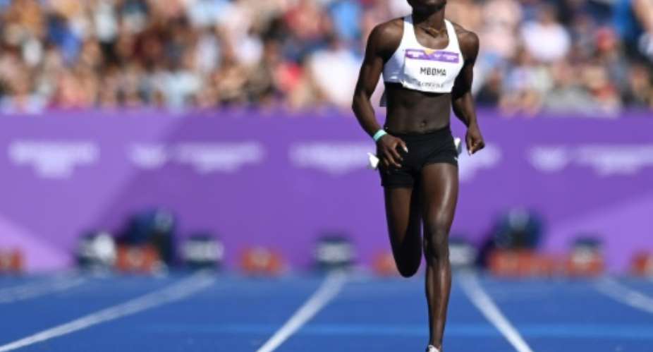 Christine Mboma has not competed since the Commonwealth Games in 2022.  By Glyn KIRK AFPFile