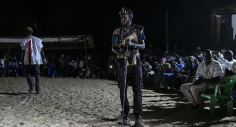 Clairvoyant Adama Gackou told AFP he drew his predictive prowess from djinns.  By PATRICK MEINHARDT (AFP)