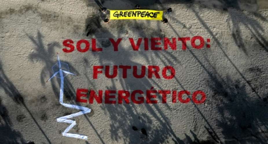 Climate activists have called for a rapid exit from oil and gas during the first conference on breaking fossil fuel reliance, in Santa Marta, Colombia.  By Raul ARBOLEDA (AFP/File)