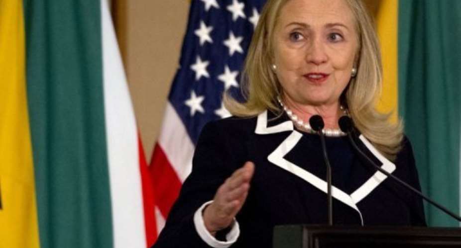 Hillary Clinton.  By Jacquelyn Martin (AFP/Pool/File)