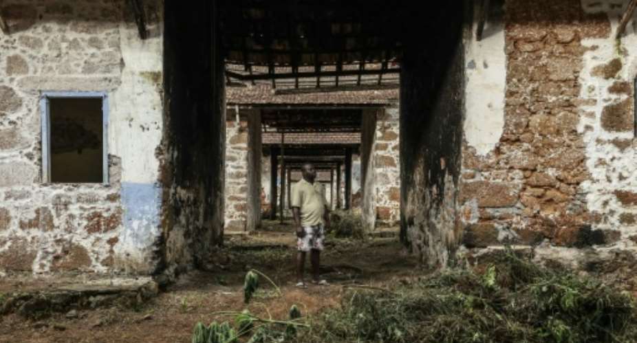 Conceicao Morenos ancestors were contracted workers, shipped from Cape Verde to a plantation in Sao Tome and Principe.  By Daniel BELOUMOU OLOMO (AFP)