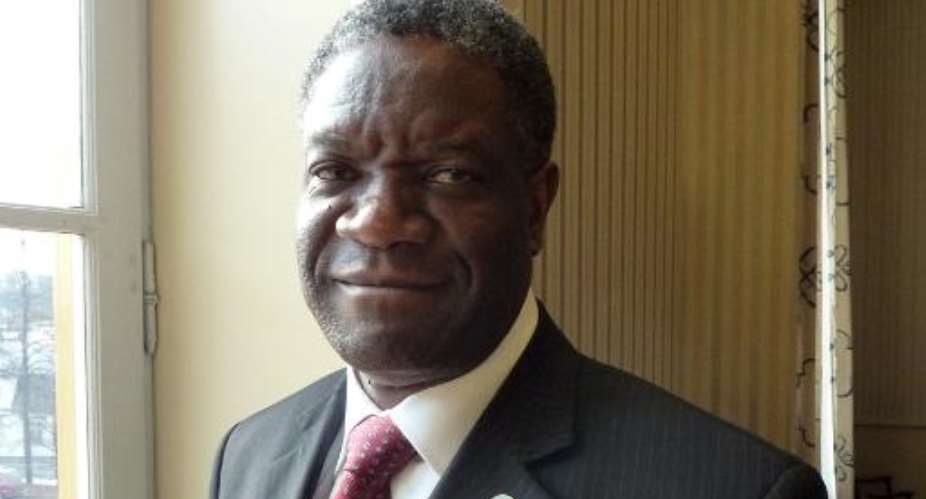 Denis Mukwege, a Congolese  gynaecologist, has been awarded the European Parliament's prestigious Sakharov human rights prize.  By Hugues Honore AFPFile