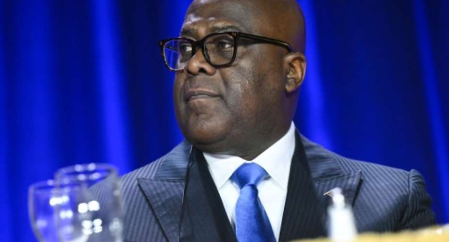 Congolese President Felix Tshisekedi has accused his predecessor Joseph Kabila of treason.  By SAUL LOEB (AFP)