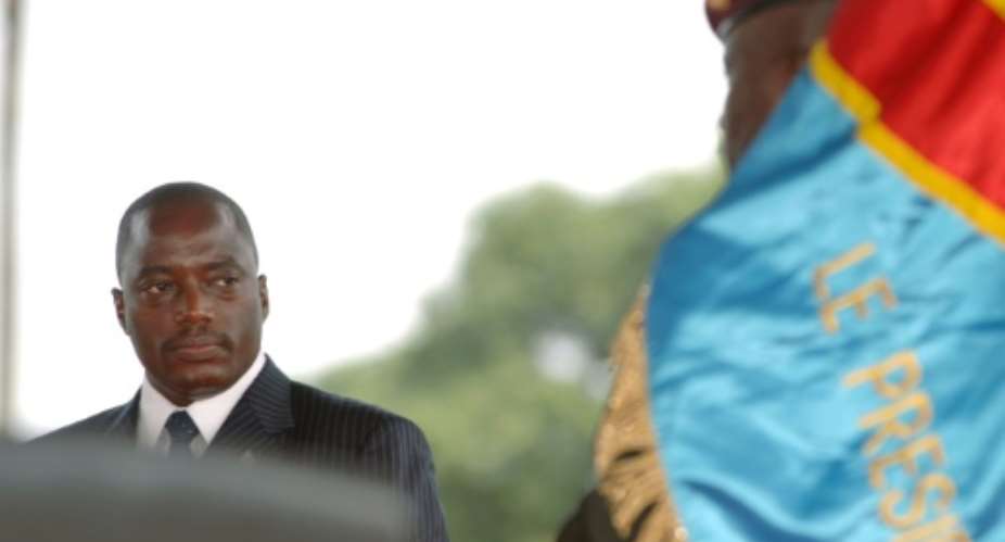 Congolese President Joseph Kabila was due to step down on December 20 at the end of his second and final mandate, but has shown no signs of wanting to leave office.  By LIONEL HEALING AFPFile