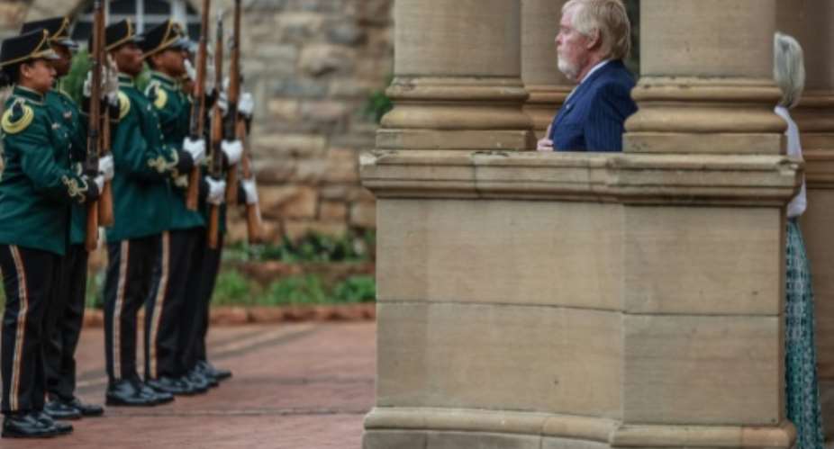 Conservative Brent Bozell took up his post as US ambassador to South Africa in February.  By Phill Magakoe (AFP)