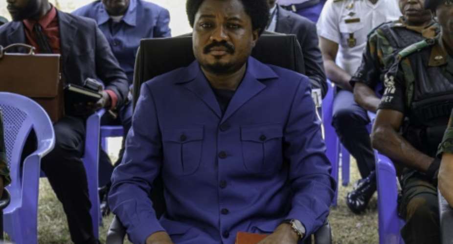 Constant Mutamba had previously called for corrupt politicians to be put to death.  By Hardy_Bope (AFP)