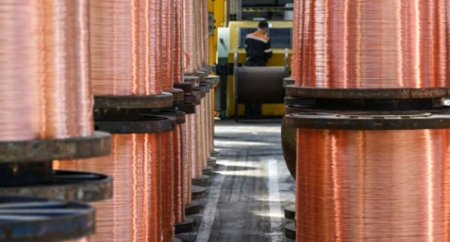 Copper demand has exploded in recent years.  By DENIS CHARLET (AFP/File)