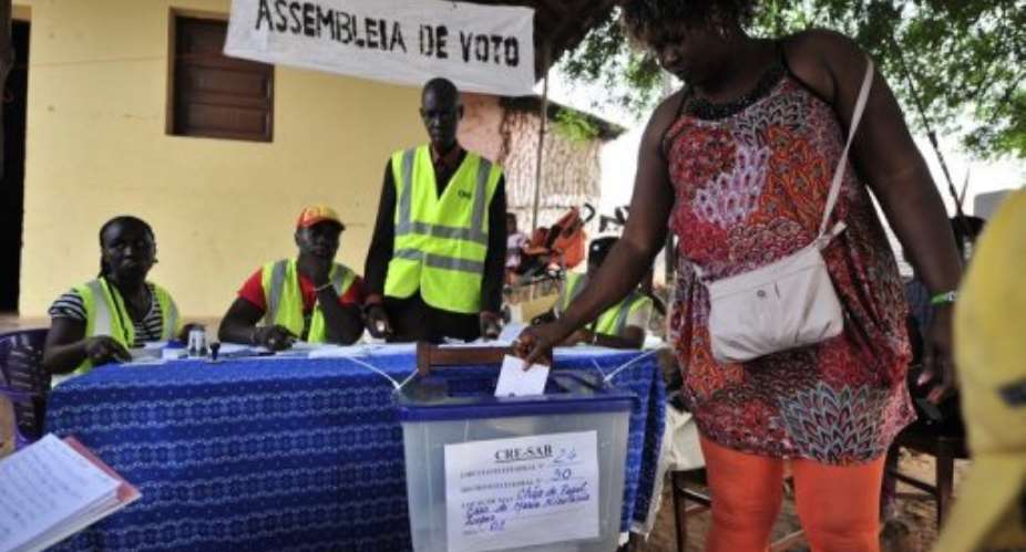 The vote is a test of stability for the improverished former Portuguese colony.  By Issouf Sanogo AFP