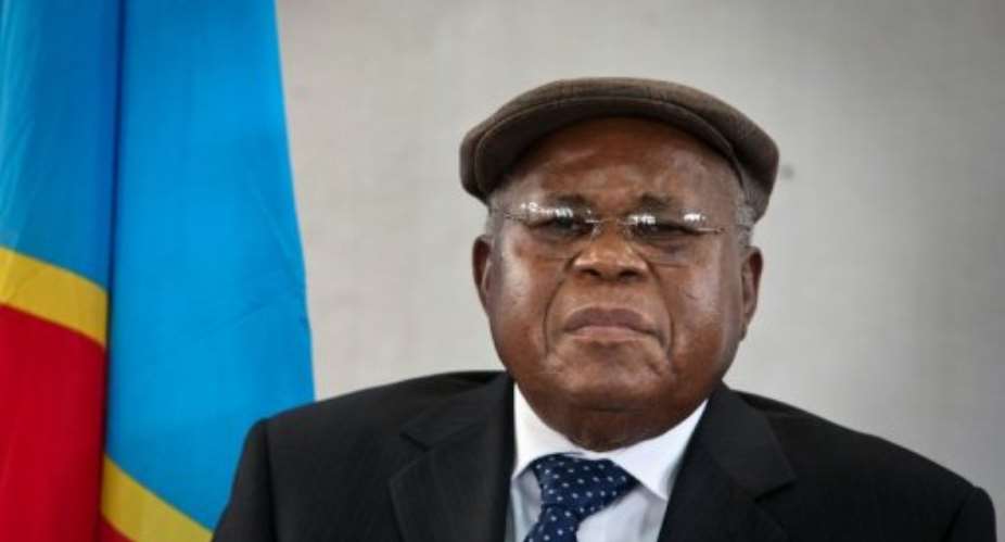 Etienne Tshisekedi.  By Gwenn Dubourthoumieu (AFP/File)