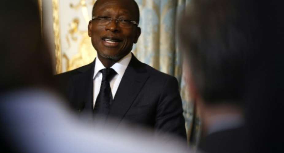 Critics say Benin's President Patrice Talon is lurching into authoritarianism.  By Etienne LAURENT POOLAFPFile
