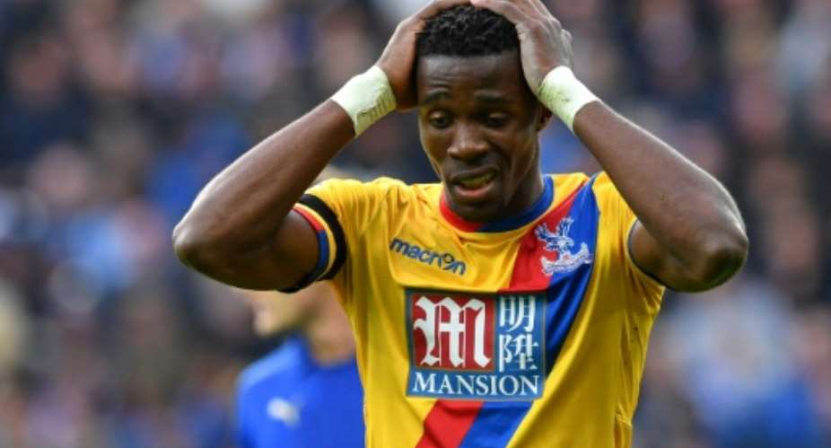 Crystal Palace's Ivorian-born English striker Wilfried Zaha has swapped his international allegiance from England to the Ivory Coast.  By Ben Stansall AFPFile