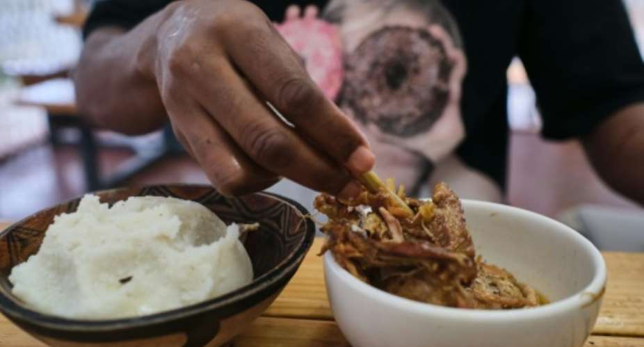 Customers in Zimbabwe are turning to traditional grains such as millet and sorghum.  By Zinyange AUNTONY (AFP)