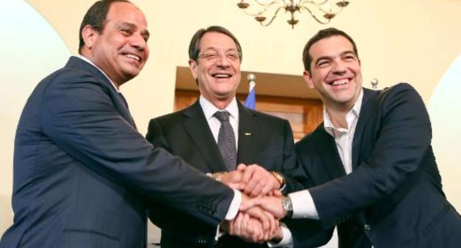 Cyprus, Greece and Egypt agree to step up 'terror' fight
