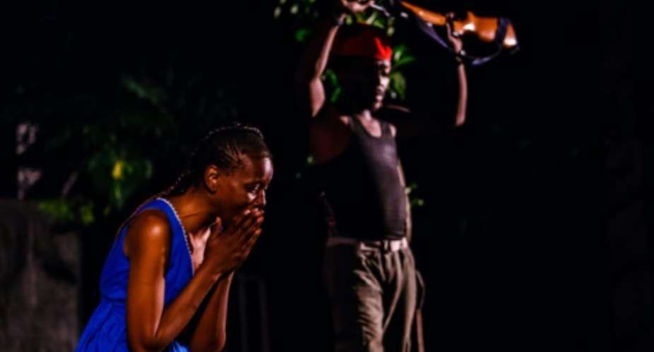 Dark past: A new play about massacres in the 1980s has stirred traumatic memories of abuses under Robert Mugabe.  By Jekesai NJIKIZANA (AFP)