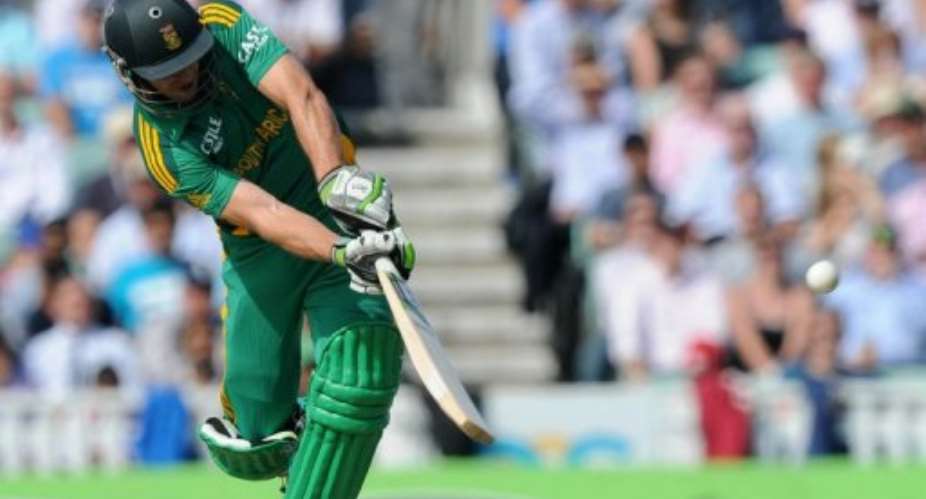 AB de Villiers.  By Olly Greenwood (AFP/File)