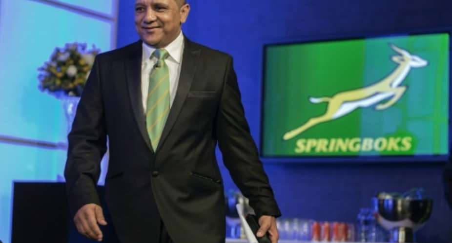 Newly appointed Springboks coach Allister Coetzee, who in 2001 became the first black coach of a South African provincial side, included five black players in his starting XV to play Ireland.  By Gianluigi Guercia AFPFile