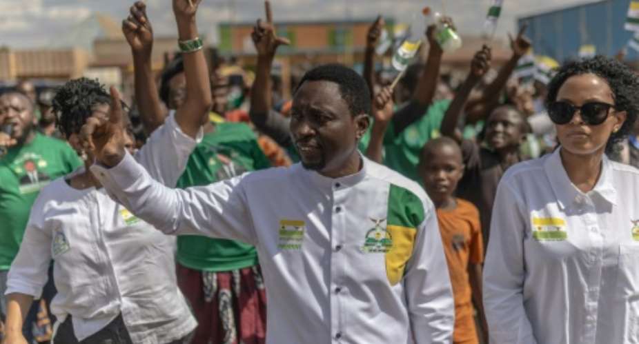 Democratic Green Party leader Frank Habineza says his party has had a difficult journey to find political space.  By Guillem Sartorio (AFP/File)