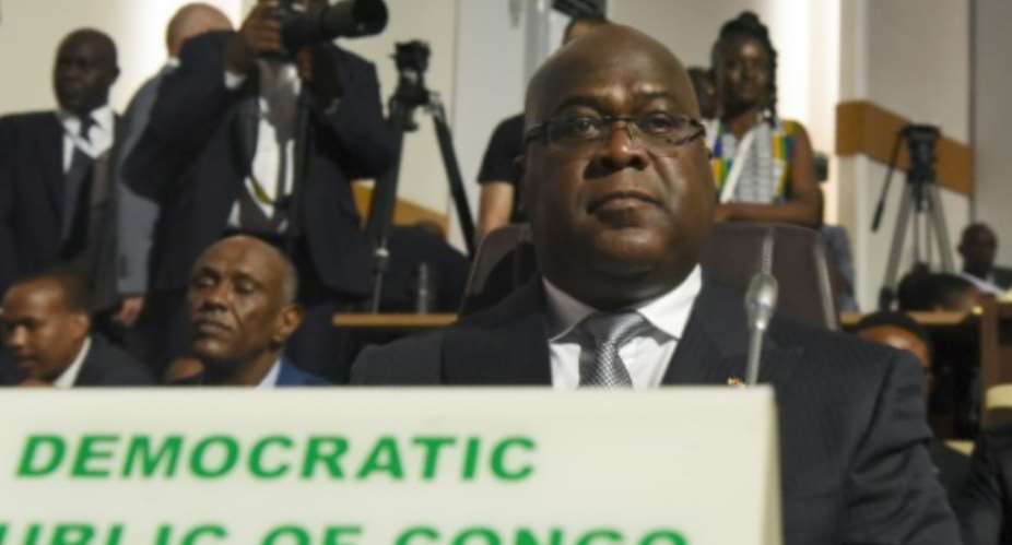 Democratic Republic of Congo President Felix Tshisekedi gained power in elections that marked the country's first peaceful transition of power since independence from Belgium in 1960.  By ISSOUF SANOGO AFPFile