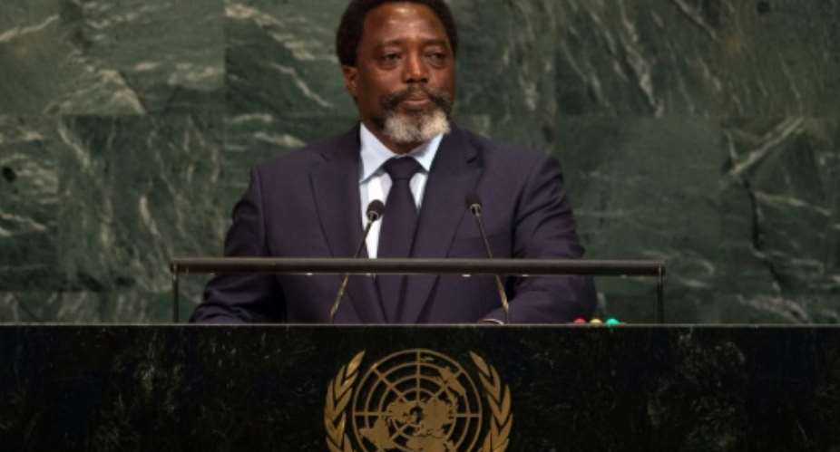 Democratic Republic of Congo President Joseph Kabila said his country is moving towards holding elections, but vowed to resist foreign diktats on setting a date for the vote.  By Bryan R. Smith AFP