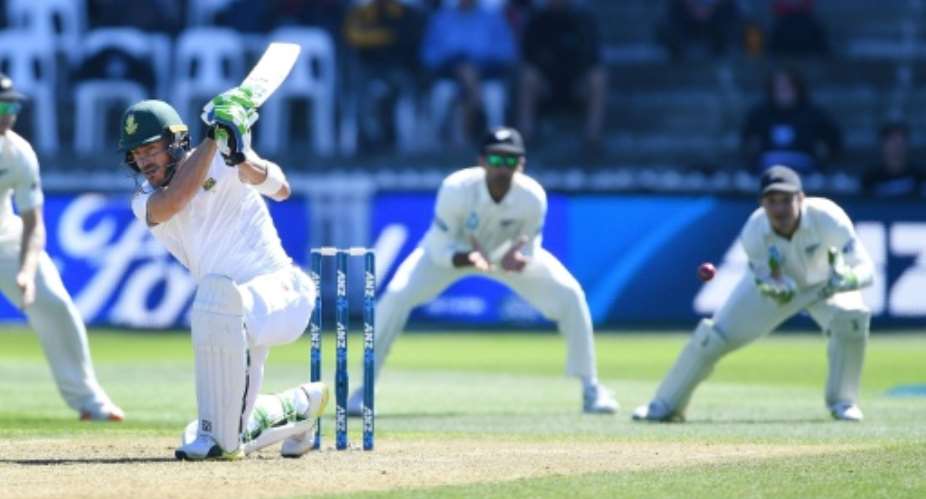 Despite a 1-0 lead over New Zealand in the Test series captain Faf du Plessis L says South Africa have not played well enough.  By Marty MELVILLE AFPFile