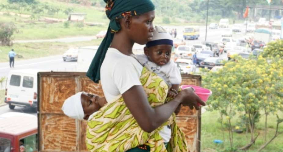 Despite halving the infant mortality rate in the last two decades, Ivory Coast still has a very high number of neonatal deaths.  By ISSOUF SANOGO AFPFile