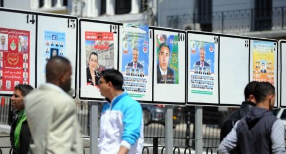 There will be 44 parties in the mix in the May 10 elections.  By Farouk Batiche AFP