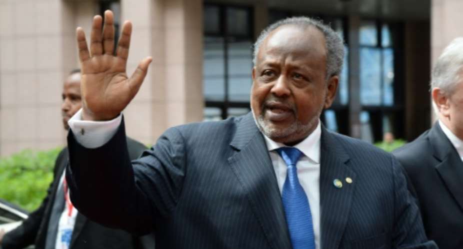 Djibouti's President Ismail Omar Guelleh was re-elected for a fourth mandate on April 8, 2016.  By Thierry Charlier AFPFile