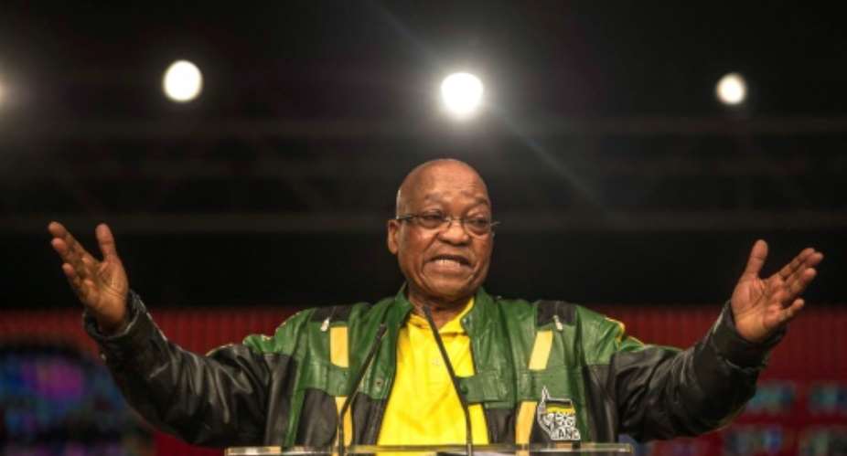 Dogged by allegations of corruption and cronyism, Jacob Zuma is about to lose the leadership of South Africa's ruling ANC party, but he will remain president until 2019.  By MUJAHID SAFODIEN AFPFile