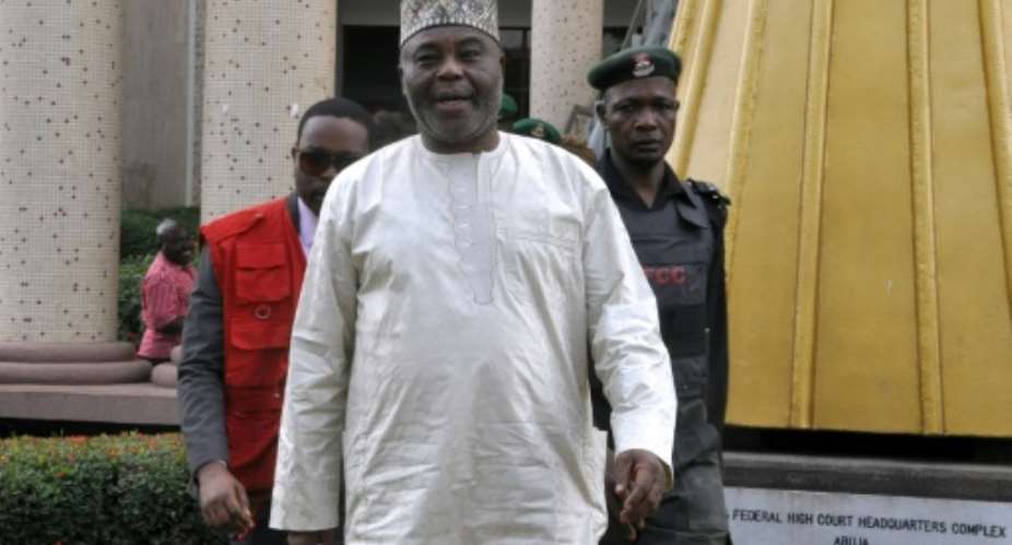 Dokpesi said the ban was politically motivated and ordered by the presidency.  By OPTIONAL,M AFPFile