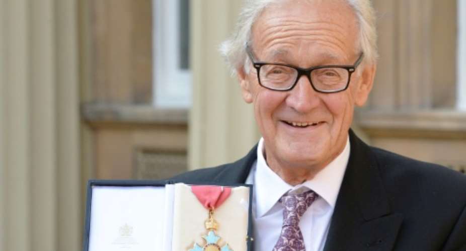 Douglas-Hamilton received a Commander of the Order of the British Empire (CBE) in 2015 for his conservation work.  By John Stillwell (POOL/AFP)